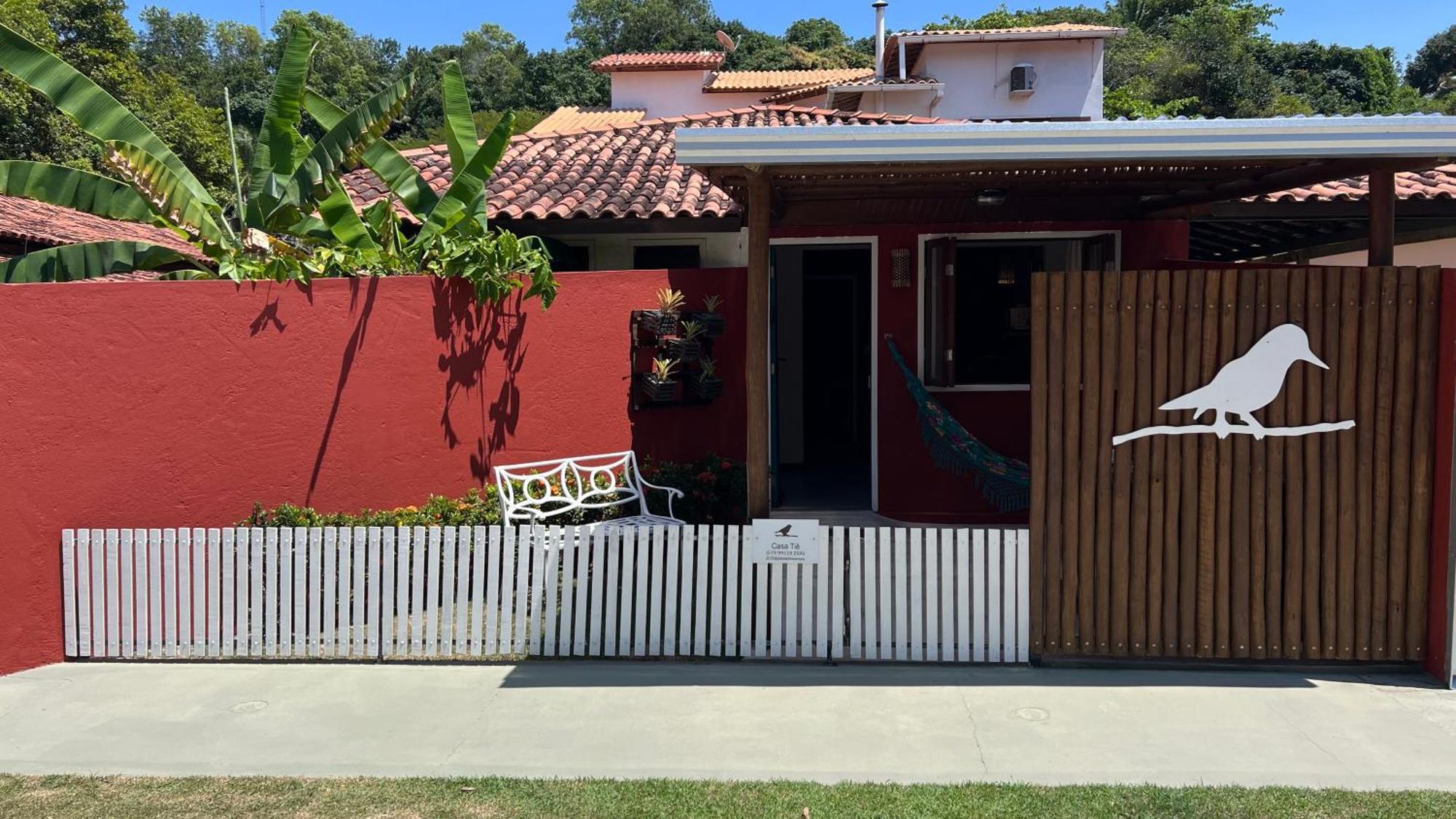 Casa Tie - Passarim Hospedagem Cumuruxatiba Esterno foto